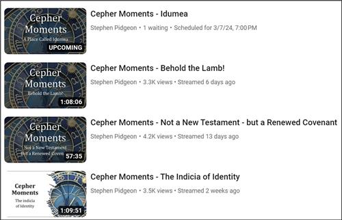 Cepher Moments 03